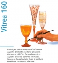 Foto di VITREA 160° Trasp. lucidi per vetro a forno casalingo da 45ml.