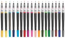 Color Brush Penna A Pennello Ricaricabile Colori Assortiti