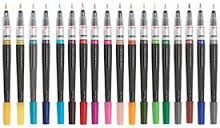 Color Brush Penna A Pennello Ricaricabile Colori Assortiti