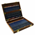 Cassetta in legno Derwent Watercolour - 48 matite acquarellabili